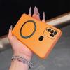 Magnetic Semi‑Transparent Matte Phone Case for Vivo Y50,Y30 4G Soft TPU Shockproof Cover