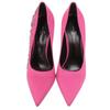 Gebrauchte AUTHENTISCHE LOUIS VUITTON callback Linie Pumps Rosa Satin/Strasssteine