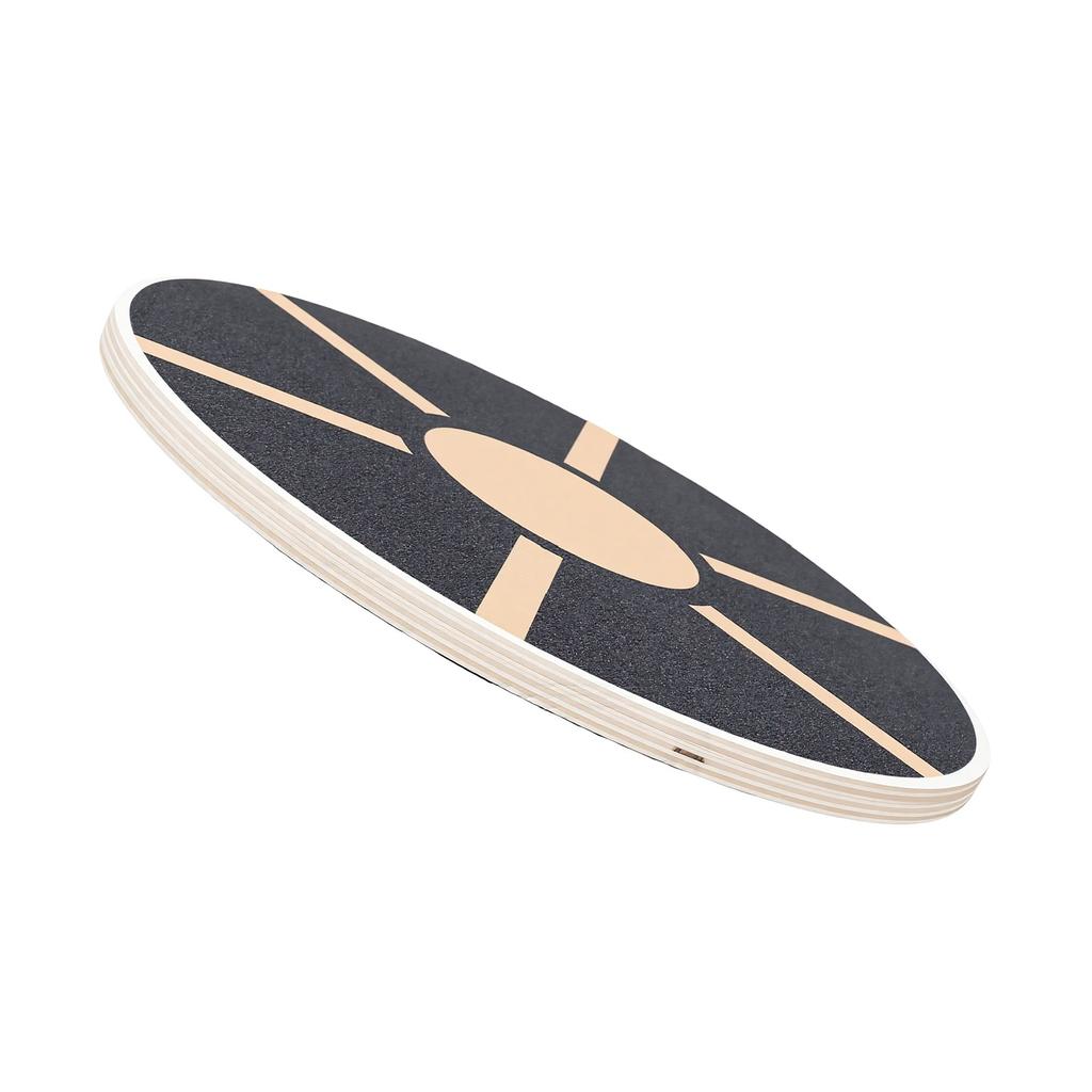 Tavola Balance Trainer in Legno Rotazione a 360 Gradi Tavola Balance Antiscivolo Trainer Core per Allenamento della Mobilità