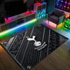 Tottenham Hotspur Design Crystal Velvet Carpet Cozy Non?Slip Printed Rug For Bedroom Living Room Entrance