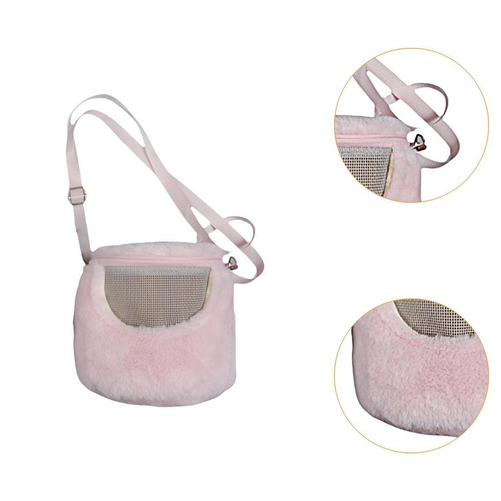 Hamster Carrier Bag Portable Small Pet Travel Bag for Hedgehog Rat Hamster