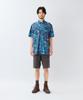 Snow Peak Wilkin Short Sleeve Shirt Blue Size EP-SH-26SU002 (Men's/Women's, Print, M)