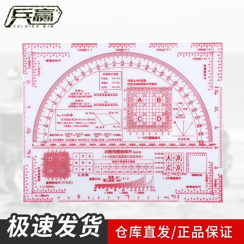 Tactical Map Reading & Drawing Ruler