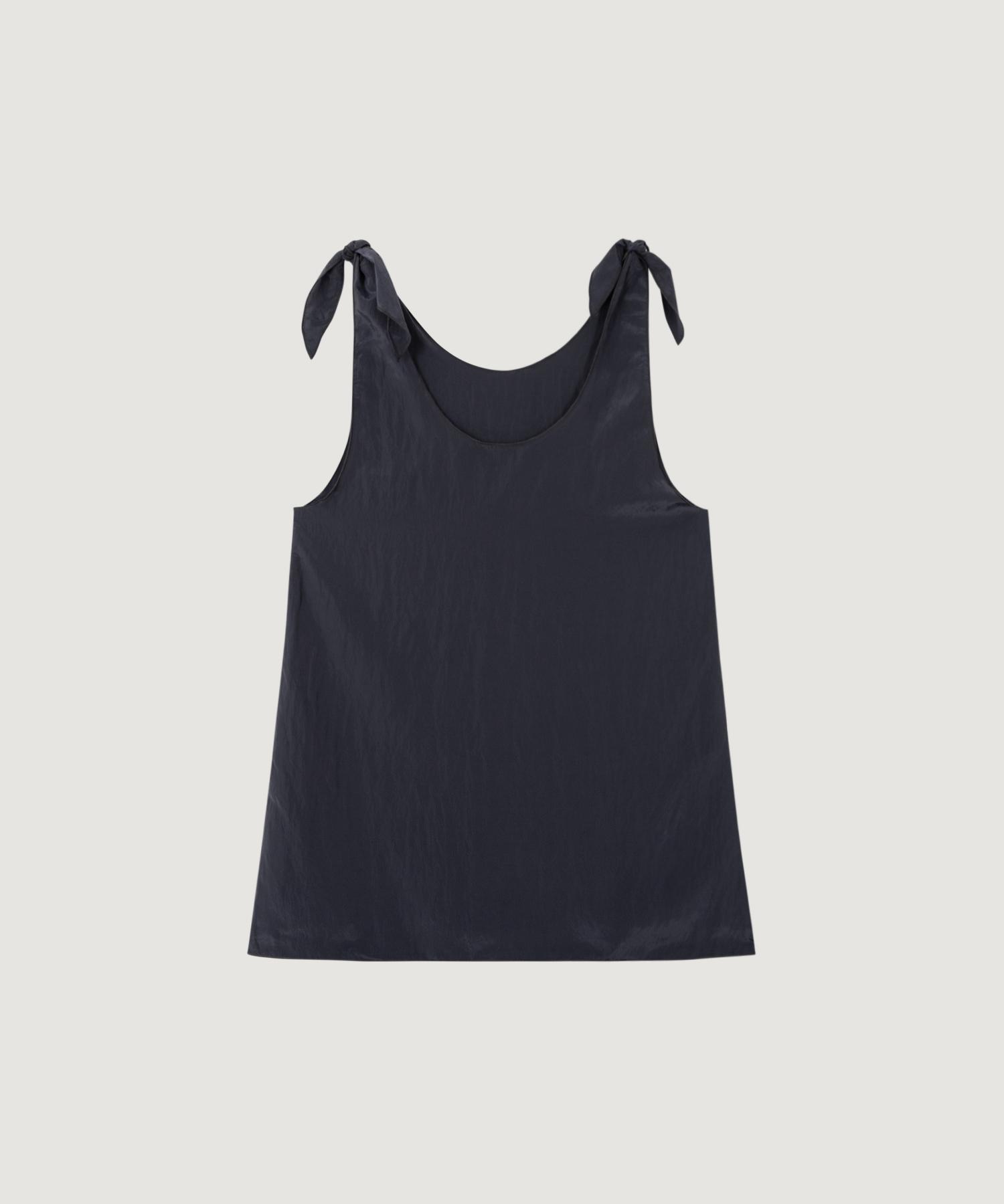 Maroi Wrinkle Sleeveless (Charcoal)