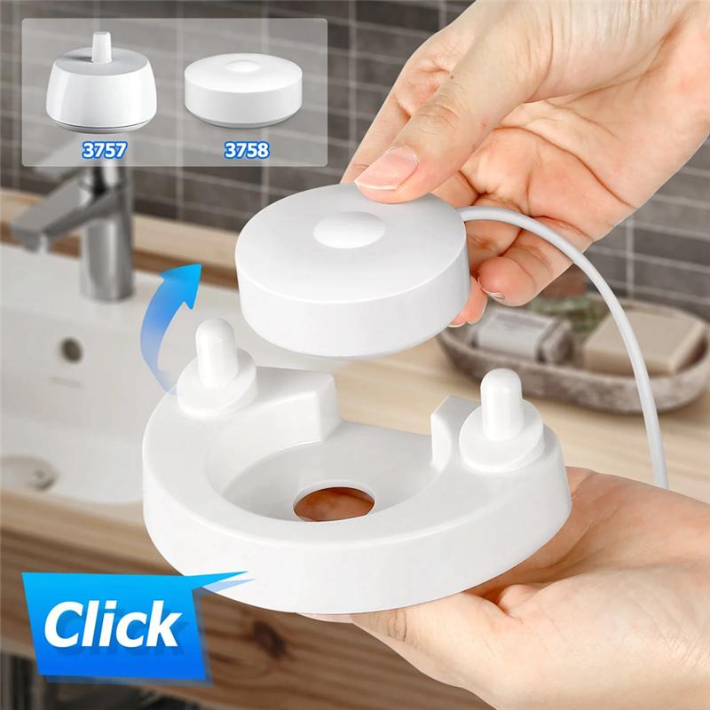 AD23-Držák na zubní kartáček Pro elektrický zubní kartáček Oral-B IO Stojan Stojan na uložení zubních kartáčků Držák na hlavice zubních kartáčků Nabíjecí stojan