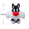 New 20cm Big Head Looney Tunes Plush Toy Bugs Bunny Cartoon Stuffed Animal Soft Doll Kids Birthday Gift Present