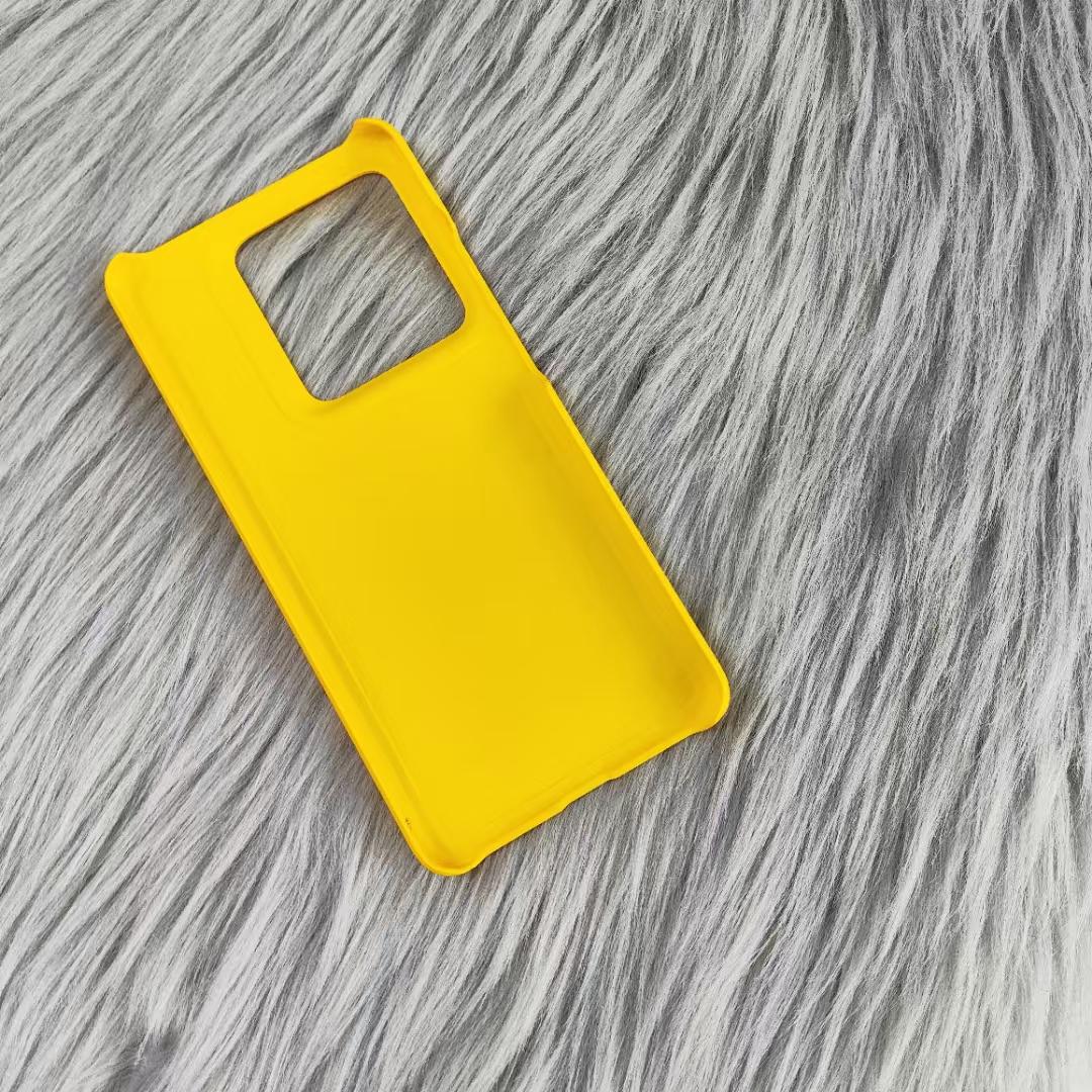 

Простой ультратонкий матовый чехол для телефона Oppo Realme GT Master, GT2 series, GT3, GT5, GT5 pro, GT6, GT7 pro PC Back Case Cover For realme GT7 pro жёлтый
