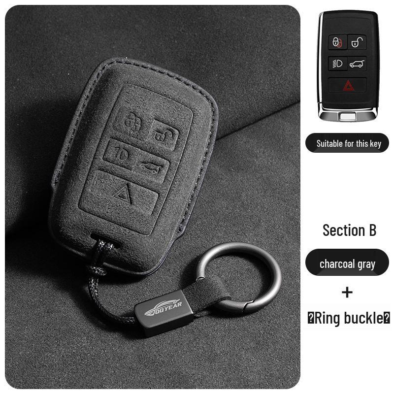 

Чехол для ключа Land Rover Jaguar: Range Rover Sport, Velar, Evoque, Discovery 4, Freelander