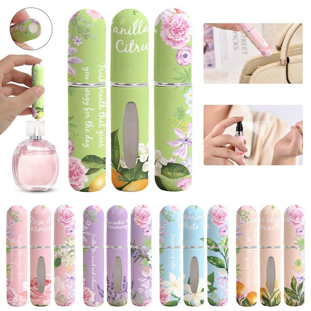 

Refillable Mini Perfume Bottle 5ml Empty Cosmetic Containers Portable Spray Atomizer Bottle Travel синій