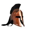 Great King Leonidas Copper Finish Helmet - Exquisite Sparta 300 Movie Replica - Premium 18 Gauge Steel Design for Historical Reenactments