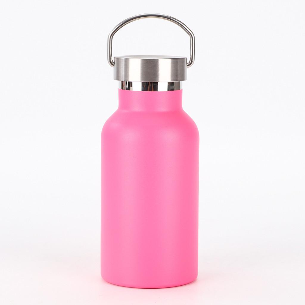 Modern 304 Stainless Steel Vacuum Travel Mug With Handle For Outdoor Hiking And Sports