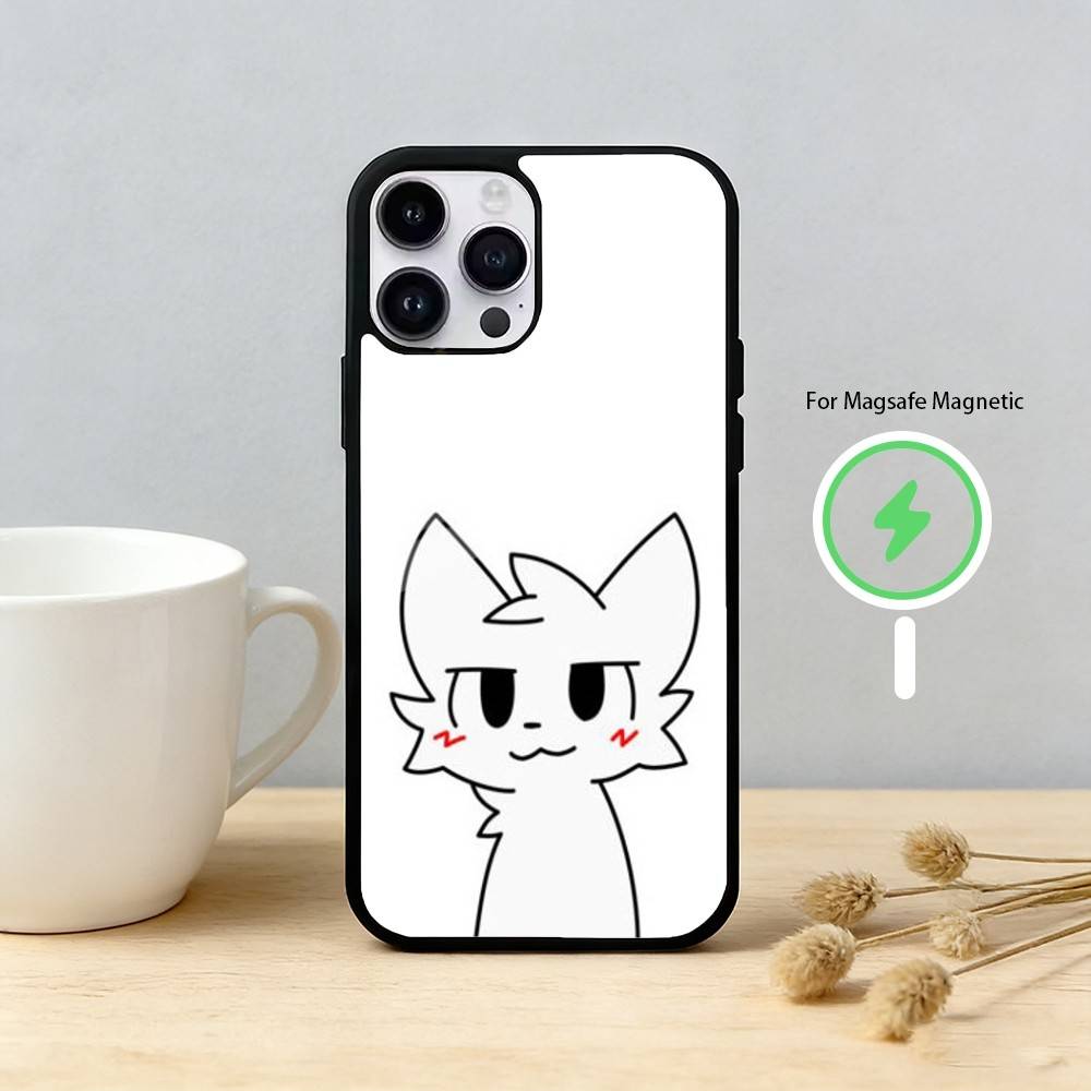 Boykisser Wallpaper Phone Case For iPhone 17/16/15/14/13/12/Plus/Pro/Max for Magnetic Wireless Charging