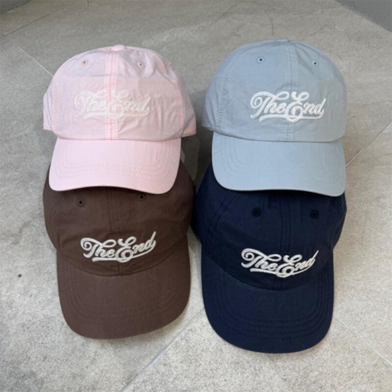 Women s Cursive Y2K SS Men s Baseball Cap C8375_Brown