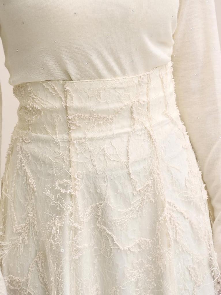 Embroidered Skirt SWFS255051IVR1