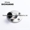 316 Stainless Steel 60° Round Tube Base for Yacht Railing Handrail