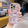 Phone Case: 2D flat design suitable for iPhone 18 17 16 15 14 13 Pro protective case, couple style, starlight effect, Christmas and Halloween gift