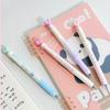 4pcs Colorful Heart Gel Pens Set Dream 0.5mm Ballpoint Black Color Ink for Writing School