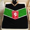 Football Club Twente Flannel Blanket, High quality Comfortable for All Seasons, Home Decor, Warmth and Comfort