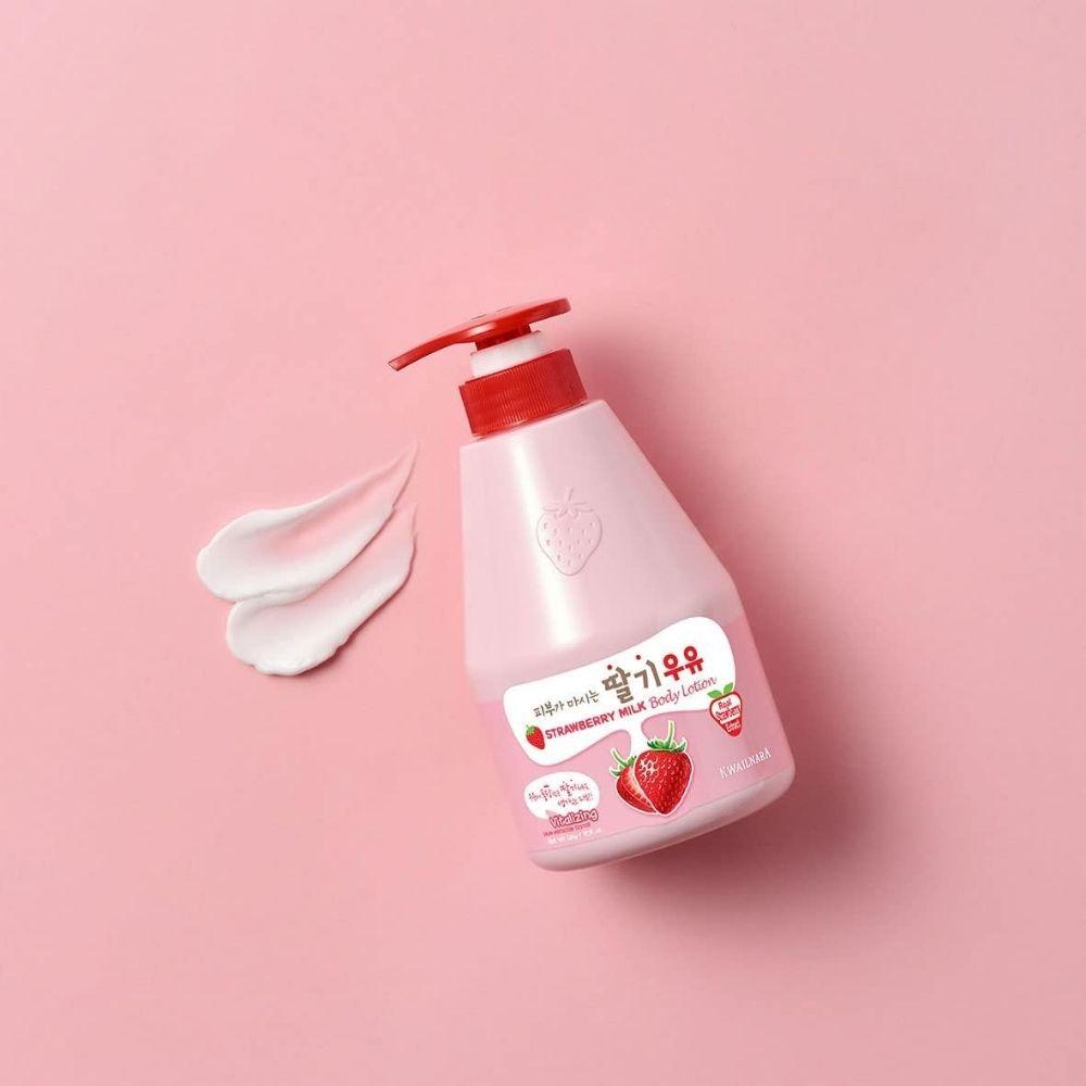 Kwailnara-Milk Body Lotion Strawberry