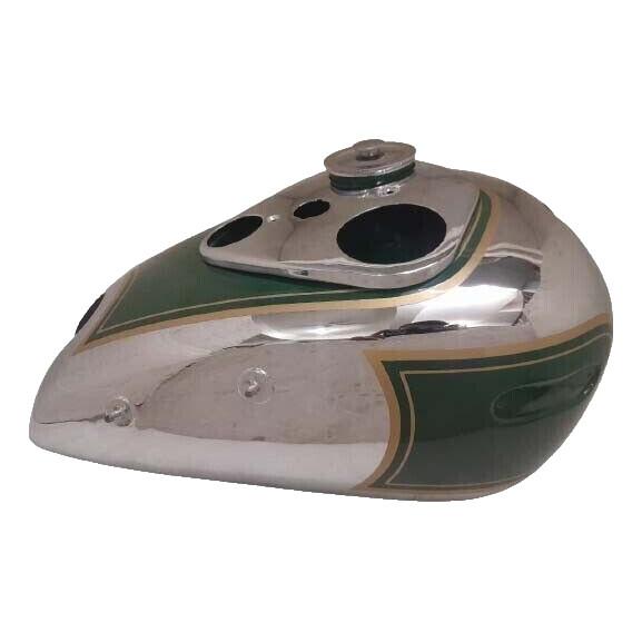 Ariel 500cc Red Hunter Steel Fuel Petrol Green & Chrome Fuel Tank + Cap |Fit For