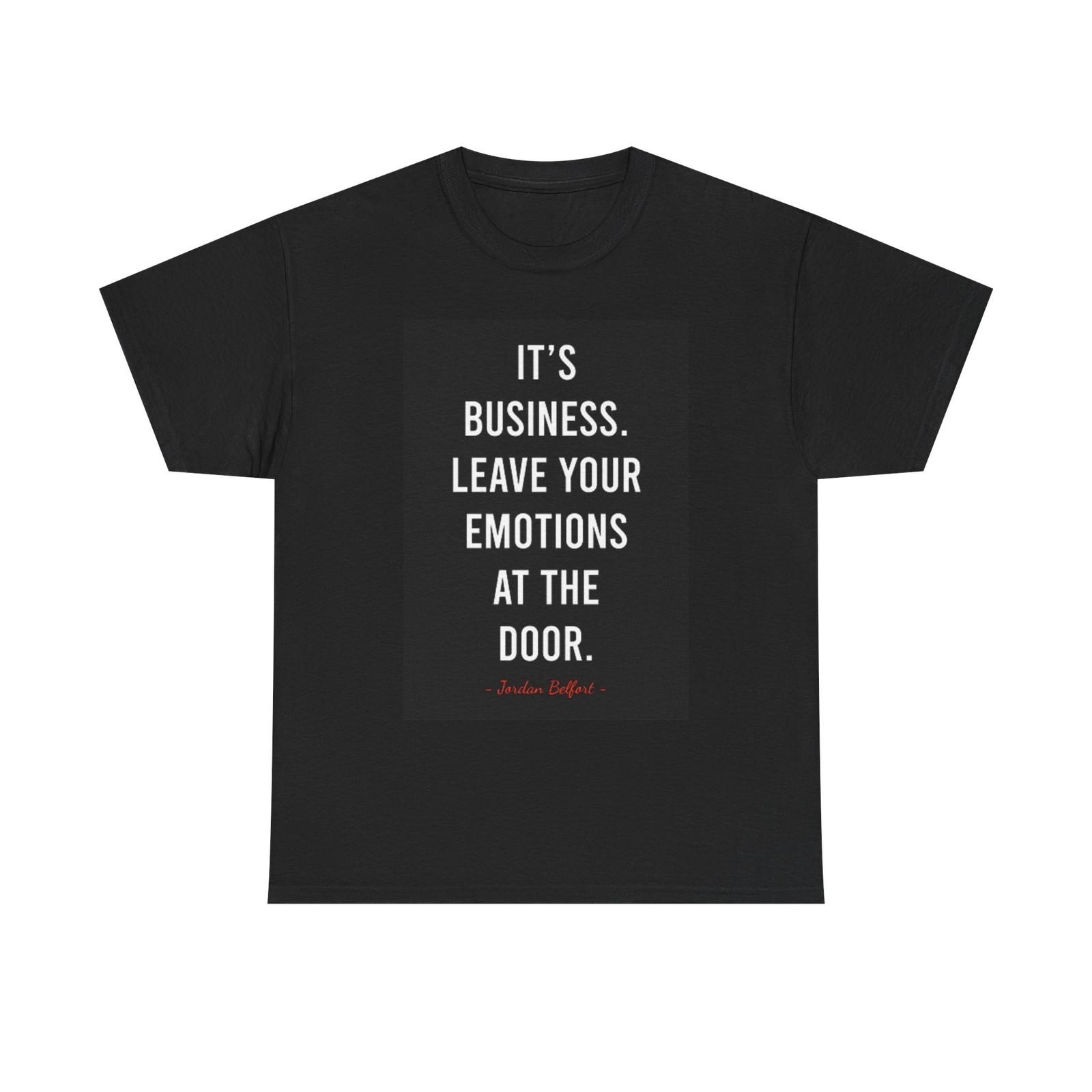 Its Business Graphic T Shirt Mens Womens Tees Top Wolf Of Wall Street Unisex Heavy Cotton Tee M