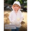 David Bella 2026 Spring New Style Girls' Hooded Jacket, Stylish Outerwear for Children, Toddler Baby Clothing Top
