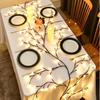 Rattan LED Branch Lights: Romantic Indoor Bendable String Lights for Festive Wall Hanging