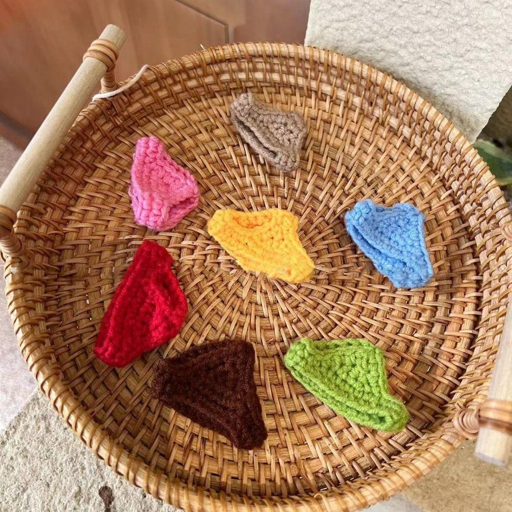PP Cotton Doll Knitted Underwear Doll Panties  for 10cm Cotton Dolls/for 13cm Animal Doll