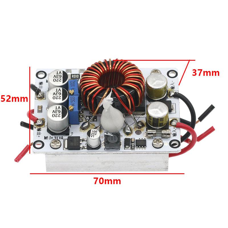 Power Module Adjustable LED Power Module Output Voltage Regulator 10-70V To 2.5-58V Adjustable Power Module With Voltage