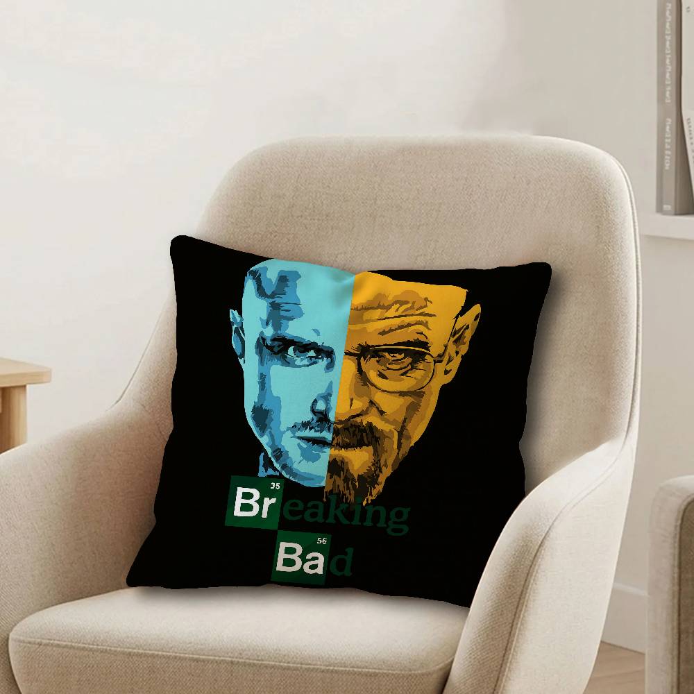 Breaking Bad TV Show Series Cushion Cover Inches Farmhouse Decor Home Throw Pillow Covers for Couch Decorations