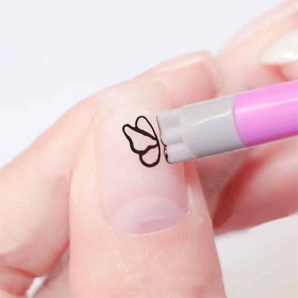 15/20/30ks Manikúrní nástroje Sada razítkovacích per na nehtové umění Tečkovací štětec na nehtové umění Nástroj na zdobení nehtů