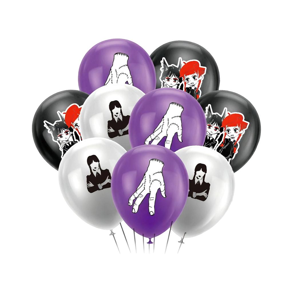 Birthday Theme Party Decoration Banner Pull Flag Cake Flag Balloon- Set