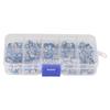 100Pcs 10 Values Blue White Variable Resistor Trimmer Pot Electronic Component with Box RM065