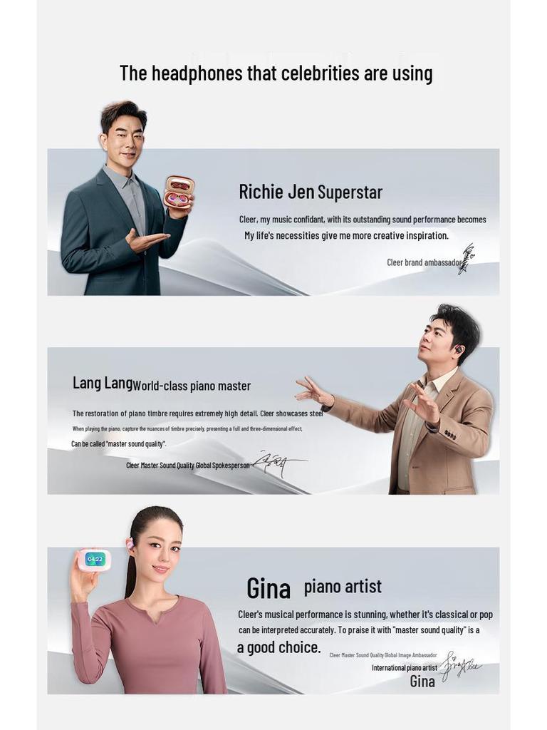 Cleer ARC3 Open-Ear Wireless Sports Headphones with Dolby AI and Bone Conduction Technology