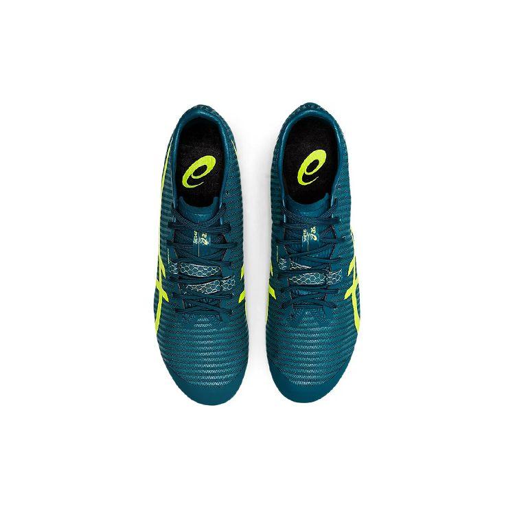 Asics Metasprint Velvet Pine Safety Yellow Unisex Sneakers 1093A153-300