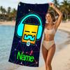 Customizable Personalized Beach Towels Geometry Dash Themed designs.Suitable for the Beach, Yoga, Sports;ideal As Beach Accessories
