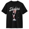 Unisex Women TShirt Glow Effect Shakiras T Shirts Harajuku Summer Tee Shirt Street Style Pure Cotton Tops Plus Size 6XL