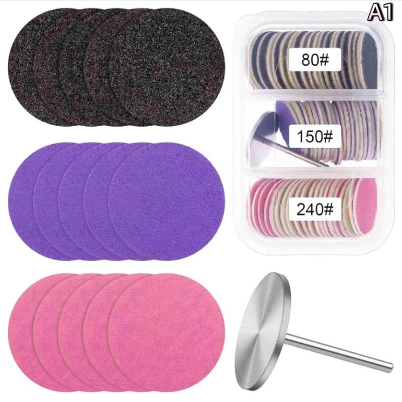 

Foot Dead Skin Sandpaper Replaceable With Disc Pedicure Polishing Disc Cuticle Calluse Remover File Electric Pedicure Tools