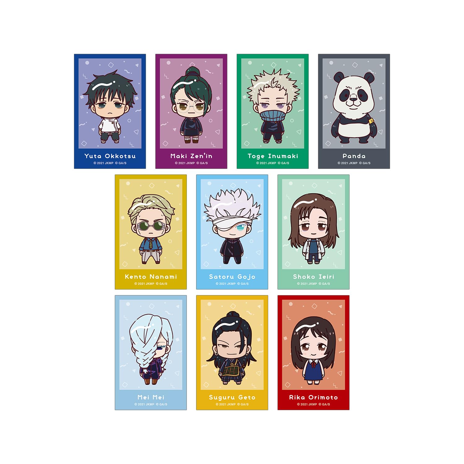 

Торговый Чоконто! из фильма Магическая битва 0 Визуальные карточки в стиле моментальной камеры, коробка из 10 штук