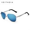 VEITHDIA Stainless Steel Men's Sunglasses Polarized Mirror Lens Eyewear Accessories  3559
