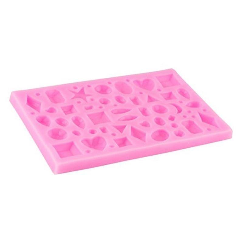 Gemstone Shape Fondant Cake Decorating Sugarcraft Mould Mold