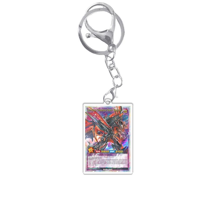 Keychains for Yugioh Rush Duel Rd Princess Cosmos Deathtacle Acrylic Pendant Backpack Ornament Decoration Anime Game Fans Gift