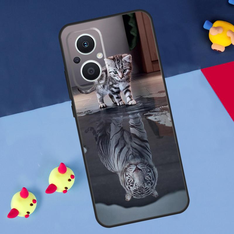 

Крутой Чехол с Животным Большой Кот Тигр Для OPPO Reno 14F 13F 12F 11F 10 11 12 13 14 Pro 8T 7 8 Lite OPPO Find X6 X5 X8 X9 Pro OPPO Reno8 5G