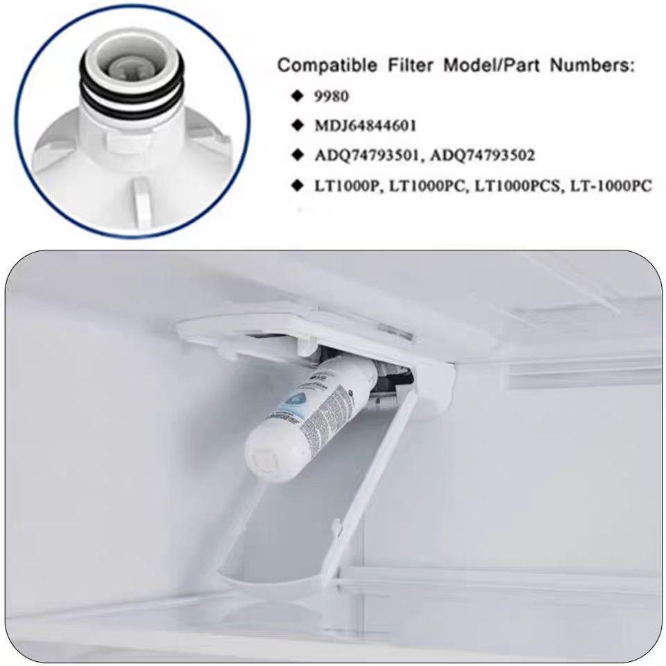 LT1000P Refrigerator Water Filter and Built-in Purifier