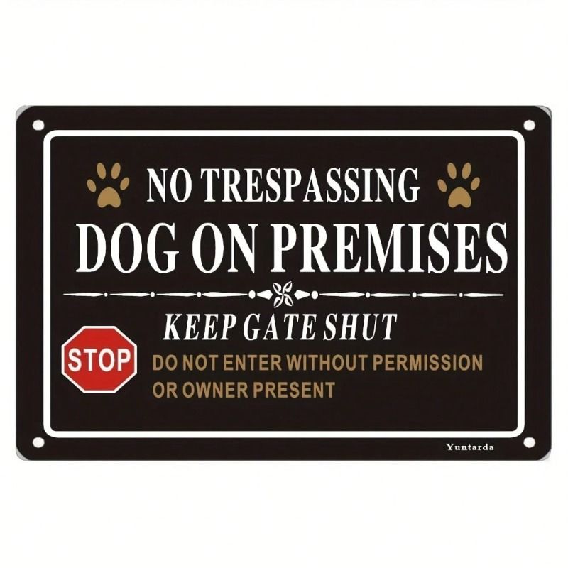 Vintage Metal Painting for Living Room Kitchen Studio Garage Wall Decor