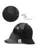 Short brim mesh short trail running cap [Laquest] cap, brim, (gray)