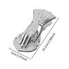 Vintage Hand Shaped Paper Clip Binder Clip, Notebook Accessories, Metal Clamp Page Holder for