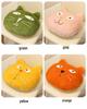 Cartoon Cat Face Cushion Pillow for Sofa, Car, or Seat