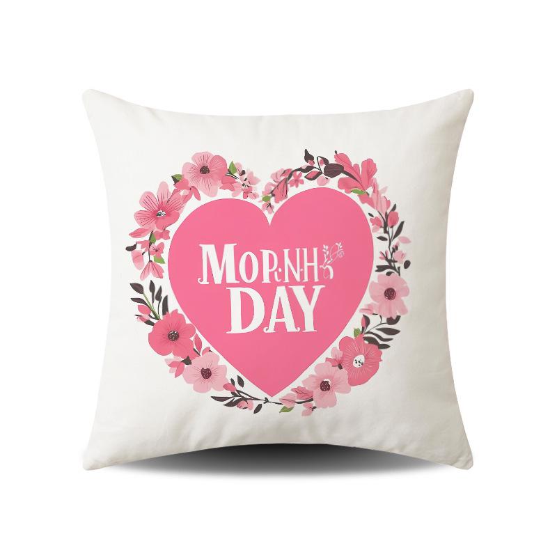 Mother's Day Holiday Atmosphere Cushion for Home and Office Decor