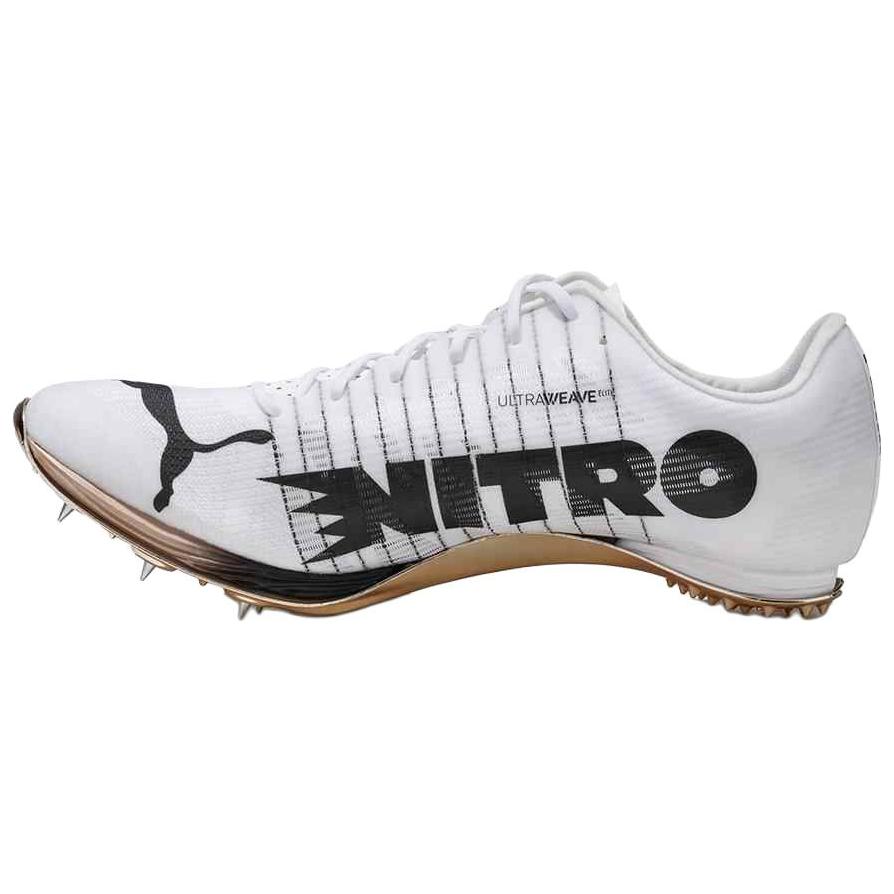Puma Nitro 400 Morbide Comode Antiscivolo Resistenti Scarpe da Allenamento Sprint Corsa Basse Unisex Sneaker Bianche 312244-01